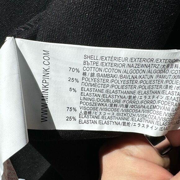 NWT MinkPink Cut Out Sweet Thing Mini Skater Dress - Picture 7 of 7